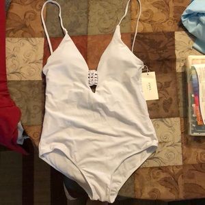 One piece bathing suit